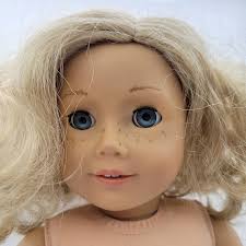 American Girl JLY #56 Blonde Bob Blue Eyes Freckles