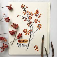 How To Paint A Bittersweet Branch By My Artist Carolyn Gavin A Master Of Line And Paint Scroll Carolynj Bi Winter Watercolor Watercolor Cards Autumn Art