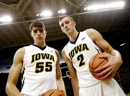 Luka garza ретвитнул(а) basketball hof. Freshman Twin Towers Debut For Hawkeyes Tonight Iowa Hawkeyes Basketball Qctimes Com