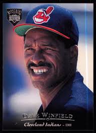 1995 Upper Deck Electric Diamond Dave Winfield Cleveland Indians #95