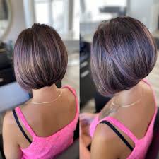 Hairdressers have been long experimenting with the haircuts and have come up with new and exciting ways to make the wedge look relevant in today's make sure you get a view of the back as you get your haircut done. 50 Stacked Bob Haircuts You Ll Be Dying To Try In 2021 Hair Adviser