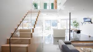 If the height is nine or ten feet on the ground floor, then the ceiling. Appareil Architecture Transforms Two Flats Into House With Sunken Lounge