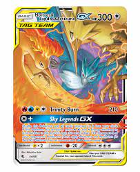 The most common gx pokemon cards material is plastic. Moltres Zapdos Articuno Gx Pokemon Unified Minds Tag Team Transparent Png Download 5191845 Vippng