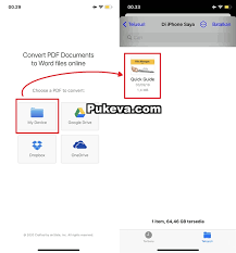 Berikut ini beberapa cara convert pdf ke word yang bisa anda lakukan baik menggunakan laptop (pc) atau dengan android, online / offline tanpa aplikasi. Cara Mengubah File Pdf Ke Word Langsung Di Iphone Dan Ipad Pukeva