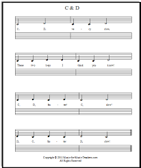 Beginner Piano Music For Kids Printable Free Sheet Music