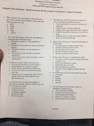 Multiple Choice Questions Identify The Choice That Best Completes The Statement Or Answers The Question The Homeworklib