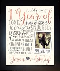 You will probably need to let them know that the theme is either clocks or paper, otherwise some of your gift choices may seem a little odd! 1st Anniversary Gift 1 Year Married Or Dating Paper Anniversary Gift Love Adventure Home Decor Art Piece First Anniversary 1