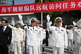 Image result for 东海舰队导弹驱逐舰长春舰、导弹护卫舰荆州舰、综合补给舰巢湖舰组成150海军舰艇编队