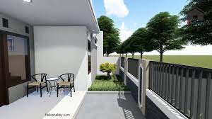 Salah satu ciri khas dari rumah joglo adalah desain atapnya yang berbentuk tajug, yakni semacam atap piramidal yang mengacu pada bentuk gunung. Desain Rumah Terbaru Ukuran 10 5 X 18 M Dengan 3 Kamar Tidur Dan 3 Teras Serba Luas Cocok Keluarga Besar Helloshabby Com Interior And Exterior Solutions