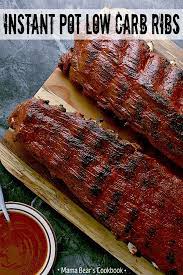 Instant Pot Low Carb Ribs Recipe Food Recipes Low Carb Recipes Pressure Cooker Recipes