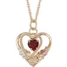 Black Hills Gold Garnet Heart Necklace 82 Liked On Polyvore Featuring Jewelry Necklaces Ac Black Hills Gold Jewelry Black Hills Gold Rings Black Hills Gold