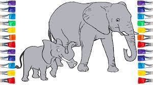 Please enter your email address receive free weekly tutorial in your email. How To Draw An Elephant Family Draw Colour For Kids Elephant Drawing Elephant Drawing For Kids Elephant Family Drawing