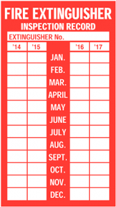 Performing a fire extinguisher inspection: Download Fire Extinguisher Inspection Tag Template Fire Extinguisher Inspection Tag For Fire Extinguisher Png Image With No Background Pngkey Com