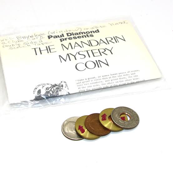 Mandarin Mystery Coin by Gene Castillon, Paul Diamond | Martin's Magic  Collection
