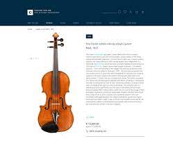 Fine Violin By Joseph Laurent Mast Toulouse Violin Mirecourt Cello Bow