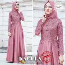 Maybe you would like to learn more about one of these? Baju Gamis Muslim Terbaru 2020 Model Baju Pesta Wanita Kekinian Bahan Kekinian Busana Gaun Remaja Shopee Indonesia