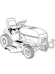 Free for commercial use no attribution required high quality images. Ride On Mower Coloring Page 1001coloring Com