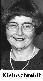 MARLENE KLEINSCHMIDT Obituary (1938