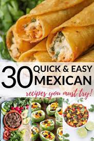 There S Nothing Better Than Delicious Mexican Cuisine I Ve Found 30 Easy Mexican Food Recipes Easy Traditional Mexican Dishes Mexican Food Recipes Appetizers