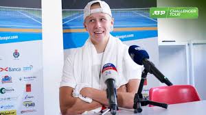 Das größte sandplatzturnier der welt hat einiges zu bieten. Carving His Own Path Borg Makes Pro Debut In Bergamo Atp Tour Tennis