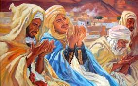 من لوحات فنية للفنان التشكيلي العالمي نصر الدين ديني الحياة الروحية كما عايشها في مدينة بوسعادة Art Drawings Painting