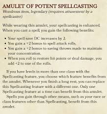 Amulet Of Potent Spellcasting A Legendary Item To Maximize Your Spells Unearthedarcana