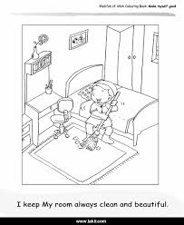 رسم غرفة نوم اطفال بالرصاص