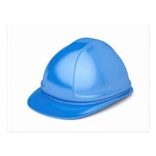 Plastic Safety Helmet Postcard Construction Business Diy Customize Personalize Business Diy Postcard Safety Helmet