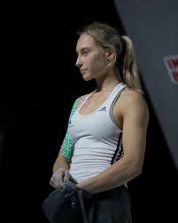 Janja garnbret is a slovenian rock climber and sport climber who has won multiple lead climbing and bouldering events. Janja Garnbret Climbing Girl Female Athletes Athletic Tank Tops