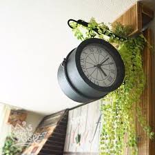 100均素材で 壁掛け両面時計 を作ろう 両面時計 壁掛け インテリア 収納