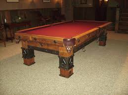 The first billiard table model is fusion pool table. Hand Crafted Pool Table By Braddee Metal Works Design Custommade Com