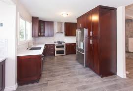 Image Result For Cherry Cabinets With Grey Floors Cherry Wood Kitchens Cherry Wood Kitchen Cabinets Cherry Wood Cabinets