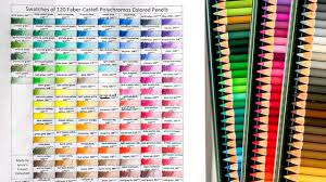 120 Polychromos Faber Castell Colour Pencils Swatch Chart Youtube But are they all that they're cracked up to be? 120 polychromos faber castell colour pencils swatch chart