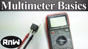 How To Use A Multimeter For Beginners How To Measure Voltage Resistance Continuity And Amps Youtube Multimeter Diy Electrical Repair