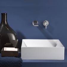 Mitigeur Lavabo Mural Design Dot316 Bec 13 8 Cm Inox Brosse Ritmonio