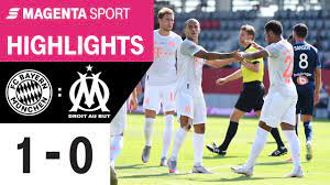 Olympique marsylia średnio w sezonie strzela 1.50 goli na mecz. Fc Bayern Munchen Olympique Marseille Testspiel Audi Football Summit Magenta Sport Youtube