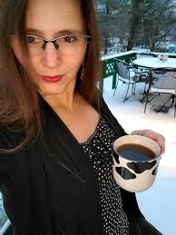 Sheltie enjoys ice cream