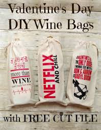 Finally, the wine box is about 5 x 5 x 12 and is oversized to fit most standard sized wine bottles. Free Cut Files For Valentines Day Projects