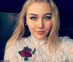In linen in butterflies and joyfully smiles. Blonde Hair Blue Eyes Girl Instagram Blonde Hair