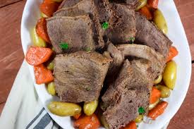 I will be making this recipe over and over. Slow Cooker Beef Roast What Great Grandma Ate