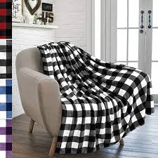 Black And White Checkered Throw Blanket Amazon Com Pavilia Flannel Fleece Throw Blanket For Sofa Couch Super Soft Velvet Plaid Pattern Checkered D Couch Throw Blanket Warm Throw Blanket Sofa Couch