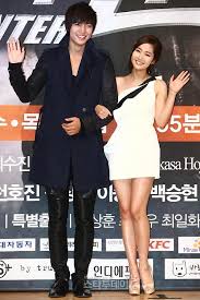 Lee Min Ho Park Min Young En City Hunter Press Conference Lee Min Ho Lee Min Park Min Young