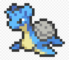 Ready to ship in 1 business day. 131 Lapras Mini Sprite By Andruru Pixel Pokemon Sprite Png Free Transparent Png Images Pngaaa Com