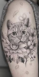 Maybe you would like to learn more about one of these? 100 Trendy Cat Tattoos That You Must See Tattoo Me Now