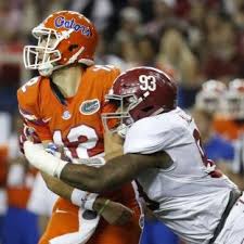 College Football Alabama S Jonathan Allen Wins Nagurski Award As Top Defensive Player Ncaa Com Nagurski Florida Football Football Florida Gators Football