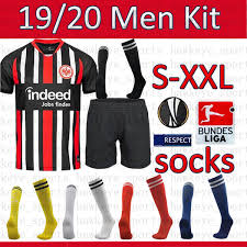 Eintracht frankfurt bundesliga jersey season 19/20 home and away textures. 19 20 Eintracht Frankfurt Soccer Jerseys Men Kits Socks Soccer Shirts 9 Haller 10 Kostic Frankfurt Kit Football Uniforms Sock Top Black Buy At The Price Of 0 79 In Dhgate Com Imall Com