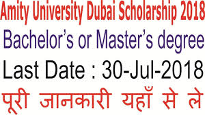 Check spelling or type a new query. Amity University Dubai Scholarship 2018 Apply Univarsity Org