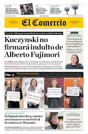 La corte suprema de perú anuló este miércoles el indulto al expresidente peruano alberto fujimori y ordenó su captura para llevarlo de vuelta a la cárcel. El Comercio 25 07 2016 Periodico Globalizacion Udocz