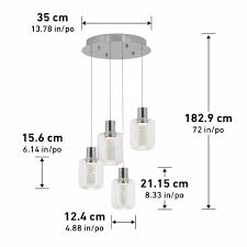 See your favorite light cooking and batteries operated lights discounted & on sale. Artika Champagne Globe 4 Light Integrated Led Pendant