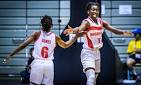 Resultado de imagem para selecao feminina de basquete de mo�ambique em jogo